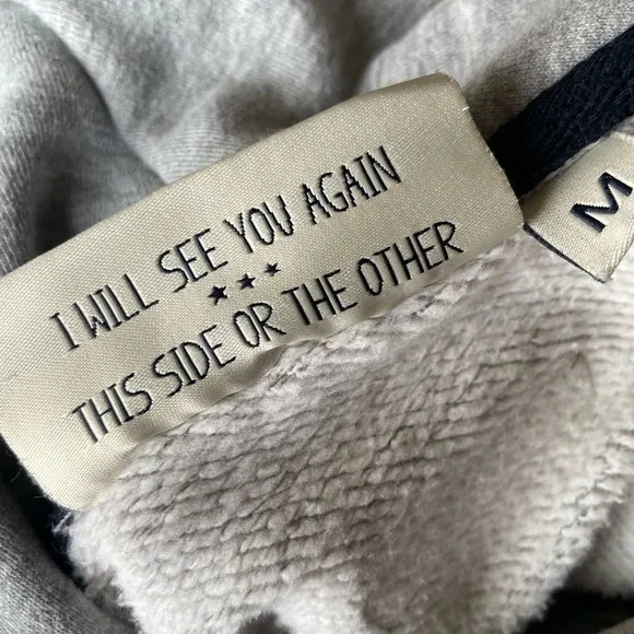 Naketano Cowl Neck Hooded Sweatshirt Hoodie Rope Drawstring Long Length Tunic - Picture 4 of 16